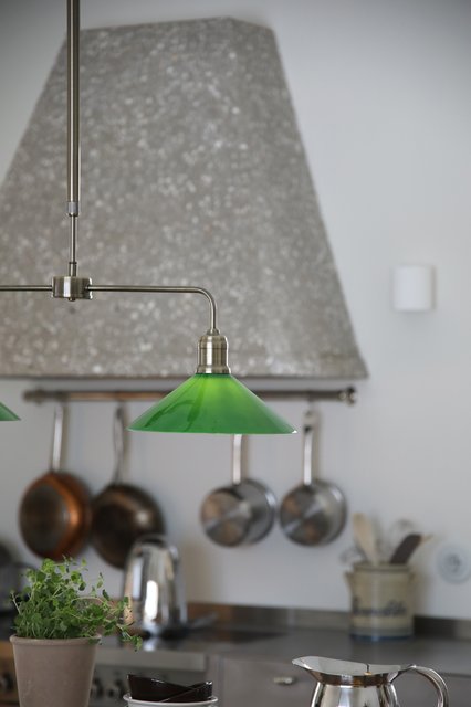 Vela taklampe 2lys 75cm messing/grønn, bilde 3 av 4