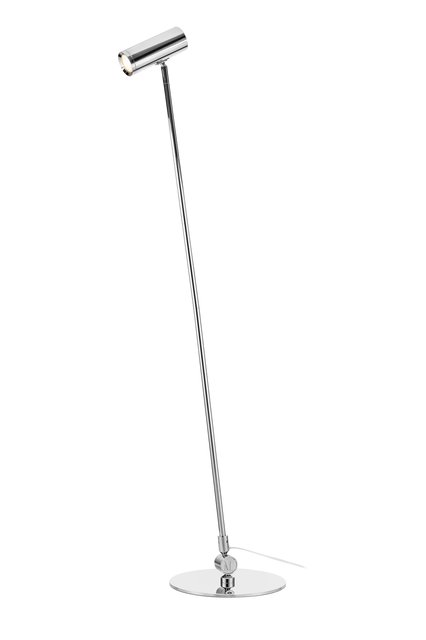 Arlo leselampe gulv 1lys 132cm krom , bilde 3 av 3