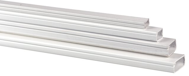 Kabelkanal 2m lim 16x10mm hvit 1