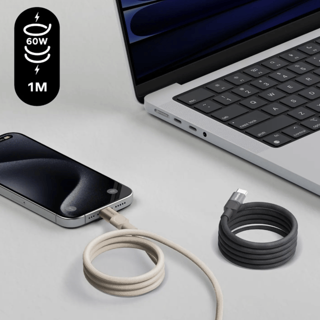Mag.Link Magnetic Cable 1m sort 1