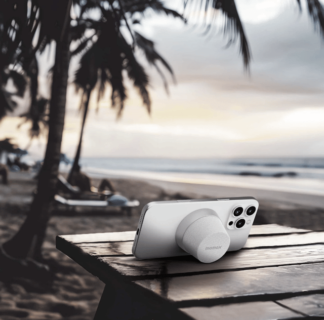 1-Vibe Go Magnetic Wireless Speaker sølv 1