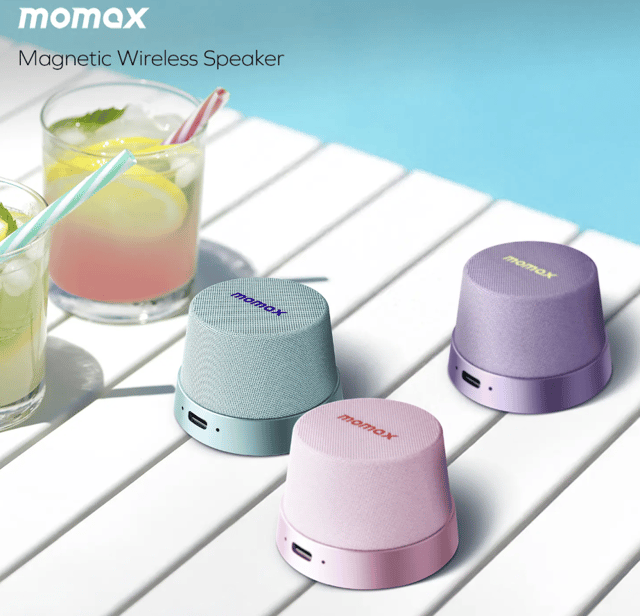 1-Vibe Go Magnetic Wireless Speaker rosa 1