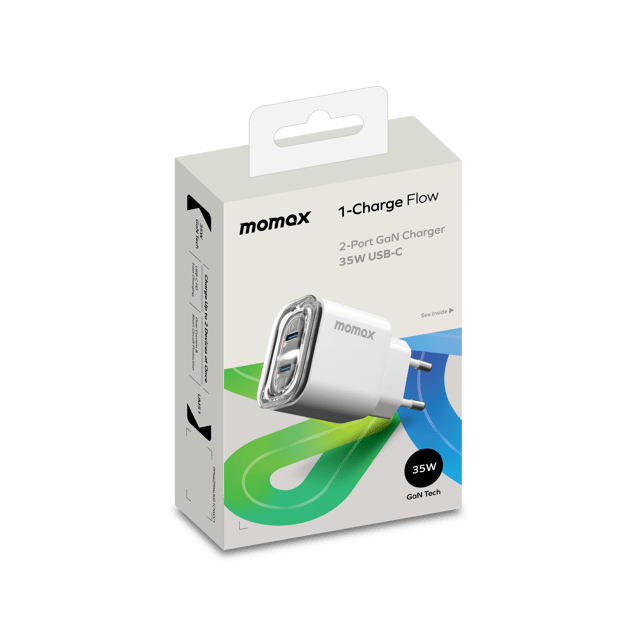 1-Charge FlowPD Wall Charger hvit, bilde 2 av 2