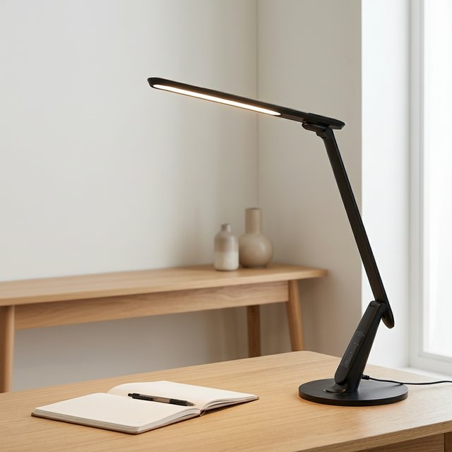 Harris LED skrivebordslampe 53,3cm sort 1