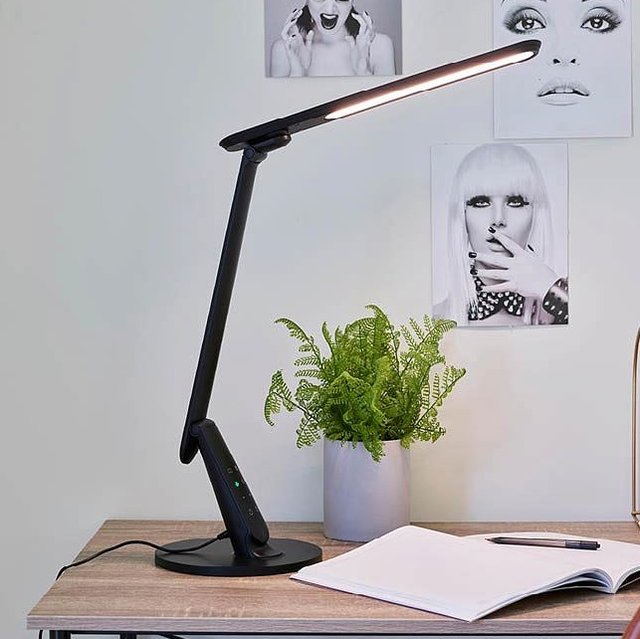 Harris LED skrivebordslampe 53,3cm sort 2
