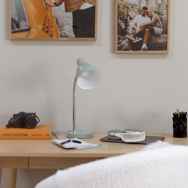 Gulliver skrivebordslampe 42cm grønn 2