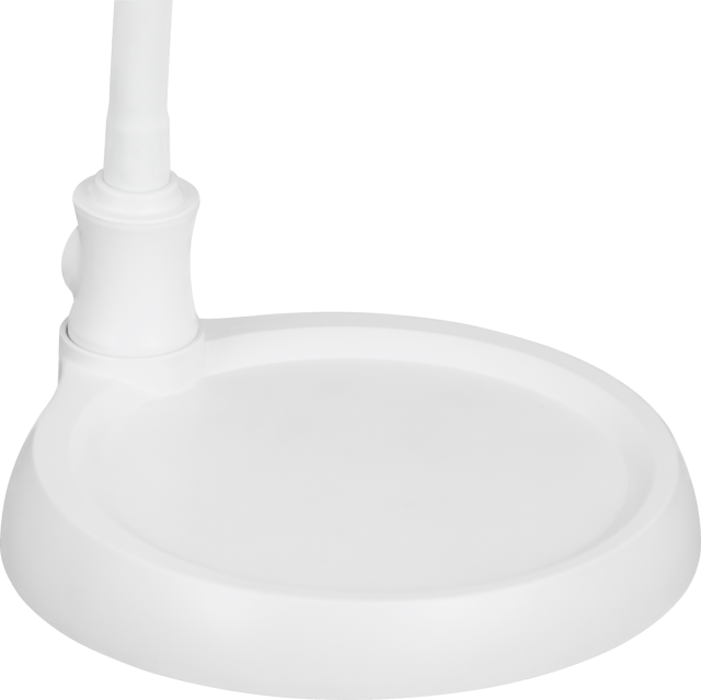 Lupelampe LED bordlampe klypefeste 56cm hvit, bilde 7 av 13