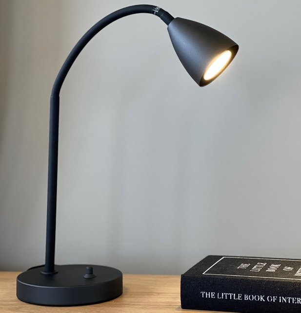 Lina skrivebordslampe 41cm sort 2