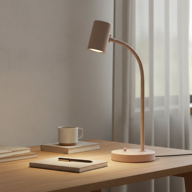 Noor II skrivebordslampe 45cm beige 1