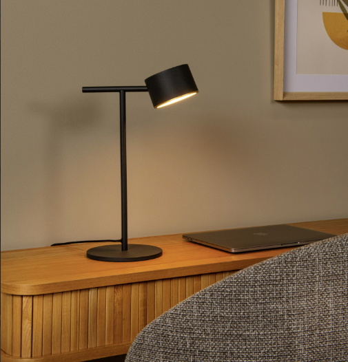 Gian LED skrivebordslampe 40cm sort 1