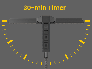 Clip Multi-light LED oppladbar boklys 31cm grå 4