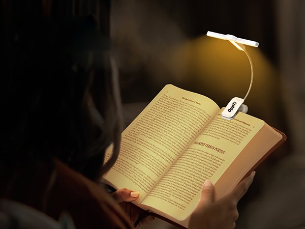 Clip Multi-light LED oppladbar boklys 31cm hvit 4
