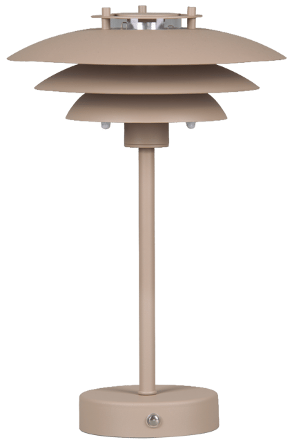 Joakim LED oppladbar bordlampe 30cm beige, bilde 6 av 6
