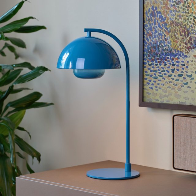 Myla LED oppladbar bordlampe 45cm blå 1
