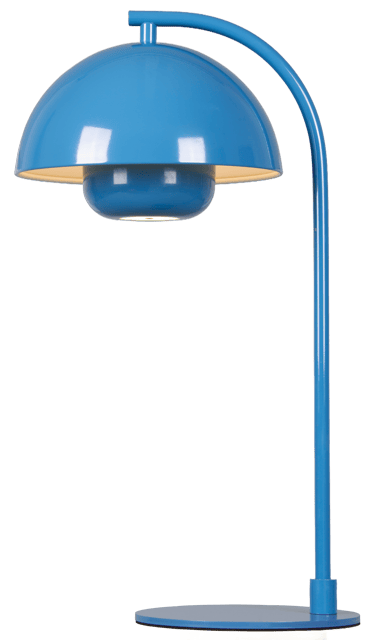 Myla LED oppladbar bordlampe 45cm blå 3