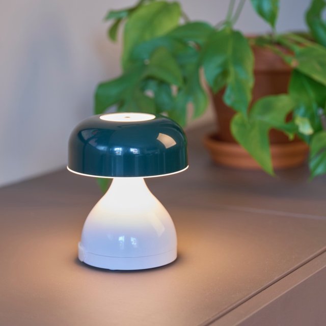 Myla Mini LED oppladbar bordlampe 12cm grønn 1