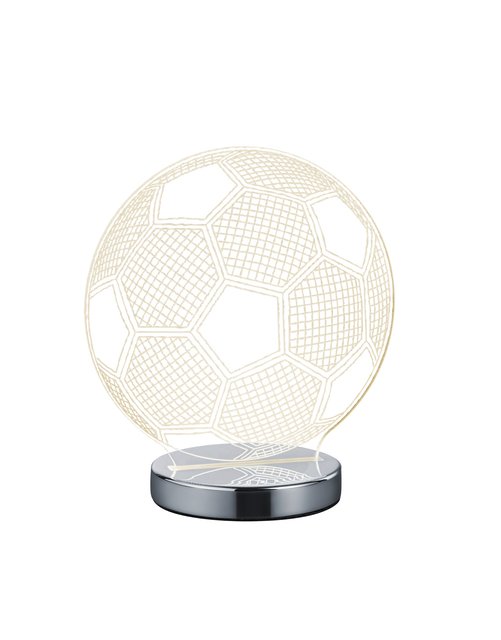 Ball LED bordlampe 22cm klar 2
