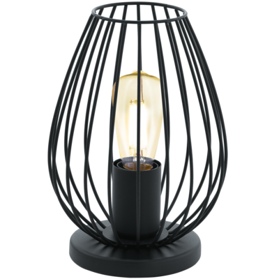 Newtown bordlampe 23cm sort, bilde 3 av 3
