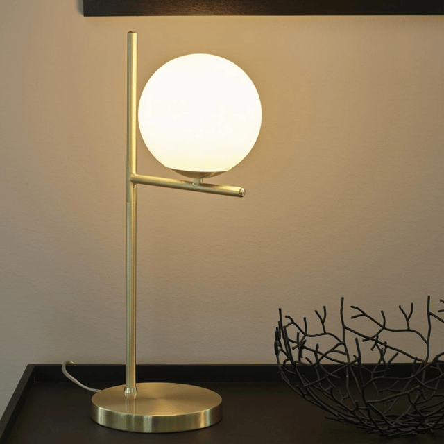Pure bordlampe 52cm messing 1