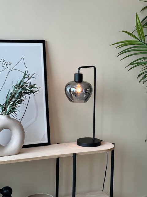 Kelly bordlampe 54cm smoke 4