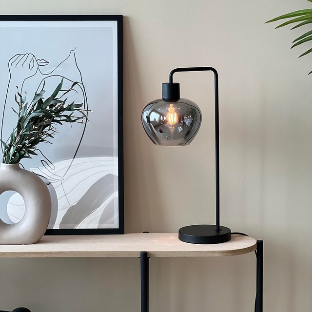 Kelly bordlampe 54cm smoke 3