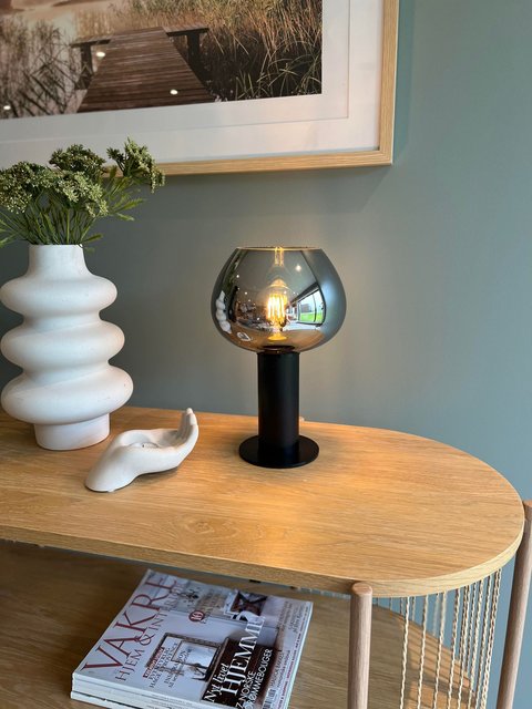 Kelly uplight bordlampe 30cm smoke 3