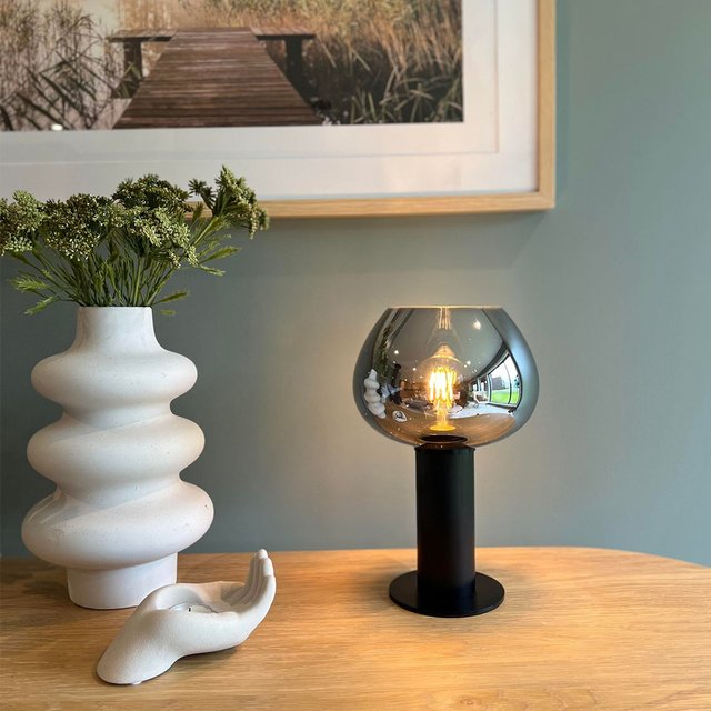 Kelly uplight bordlampe 30cm smoke 2