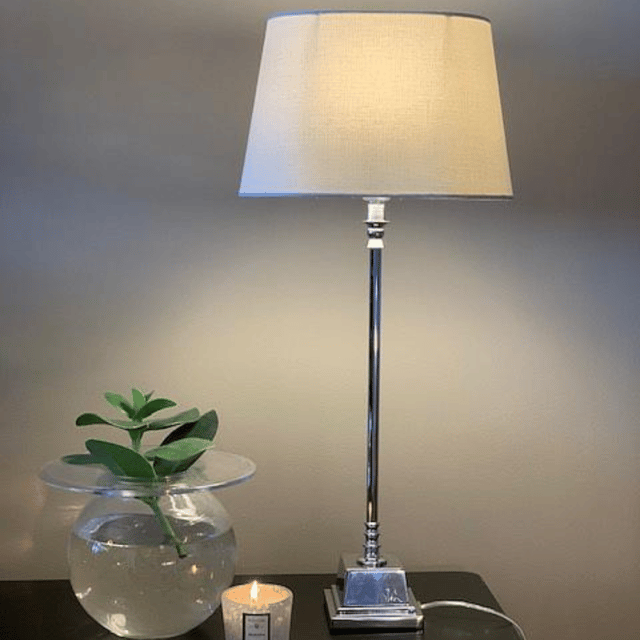 Zara bordlampe 45cm krom, bilde 5 av 8