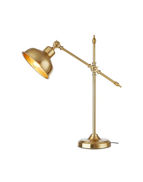 Grimstad bordlampe 56cm messing 4