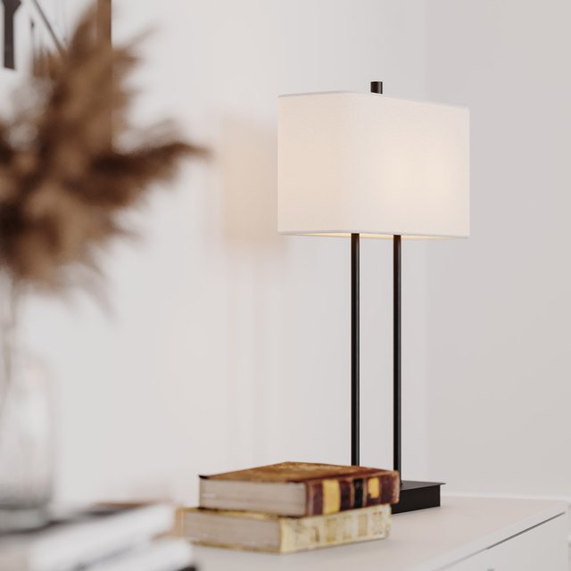 Luton bordlampe 56cm sort 2