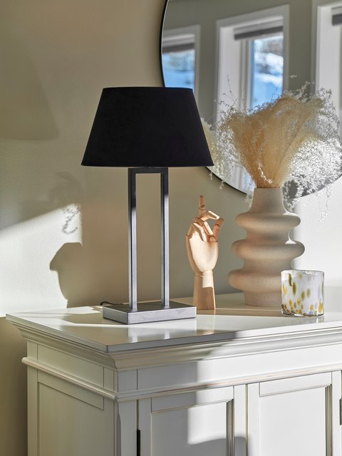 Texas bordlampe 42cm sort 4
