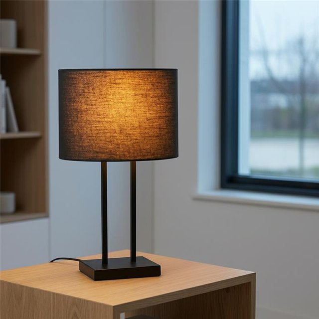 Texas bordlampe 42cm sort 1