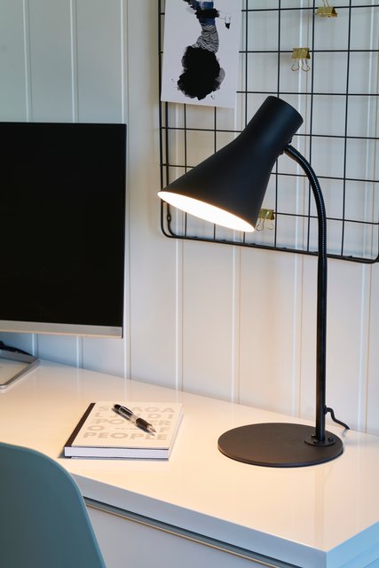 Odense skrivebordslampe 49cm sort 2