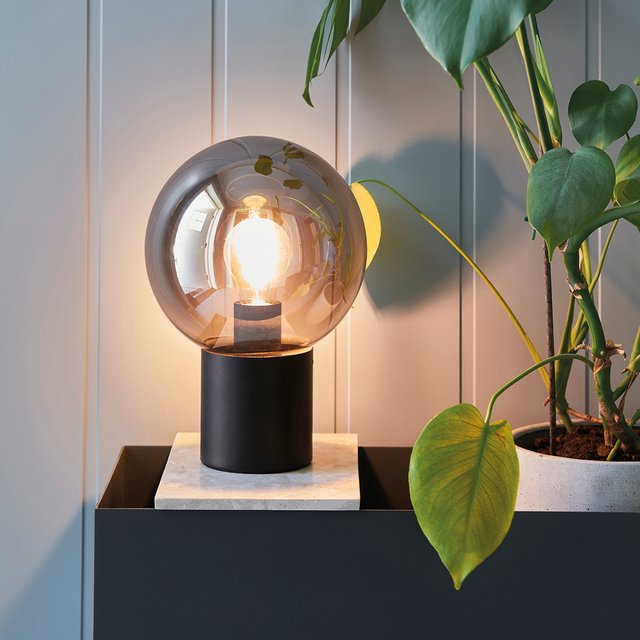 Giant Balloon bordlampe 30cm smoke 2
