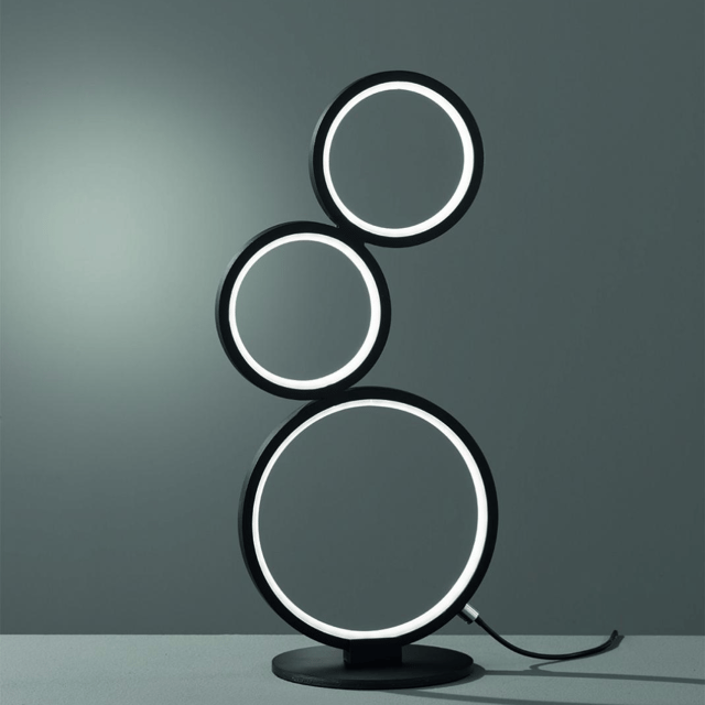 Rondo LED bordlampe 45cm sort, bilde 1 av 3