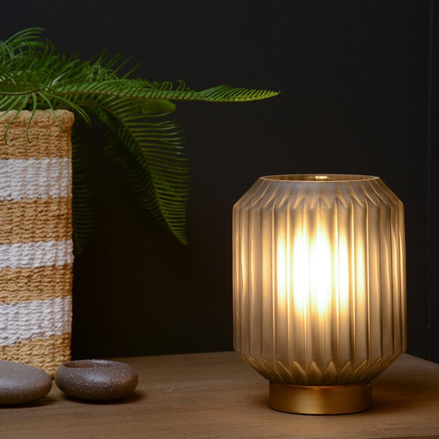 Sueno bordlampe 17cm grå 1