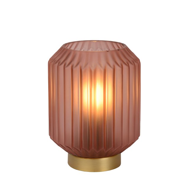 Sueno bordlampe 17cm rosa 2