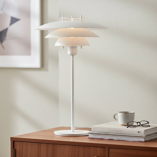 Joakim bordlampe 53cm hvit 1