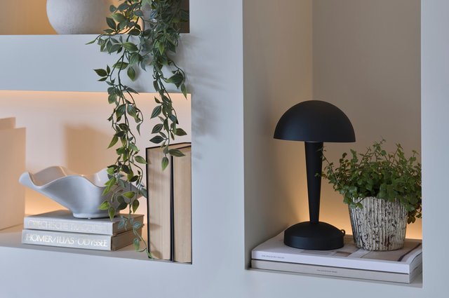 Canaria bordlampe 26,5cm sort 2