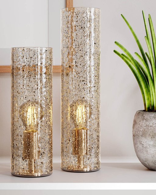 Golden bordlampe 40cm gull 4