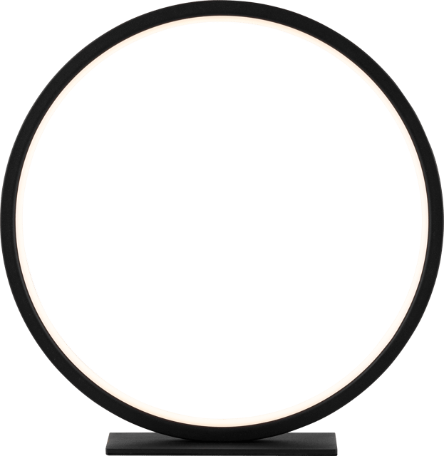 Circle Uno LED bordlampe 29cm sort 3