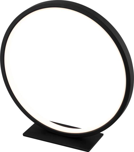 Circle Uno LED bordlampe 29cm sort 4