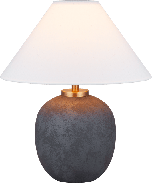 Amfora bordlampe 48cm sort 4