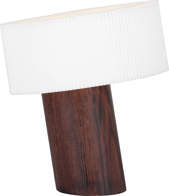 Pisa bordlampe 20cm brun 4