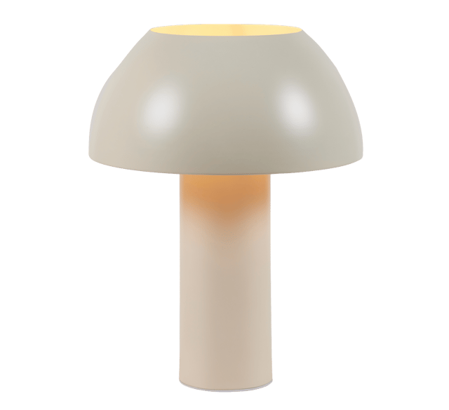 Evita bordlampe 38,5cm beige