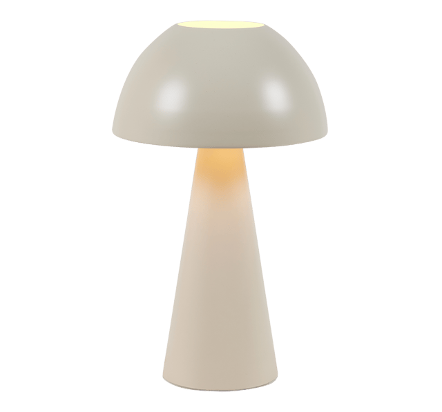 Kreta bordlampe 33cm beige 3