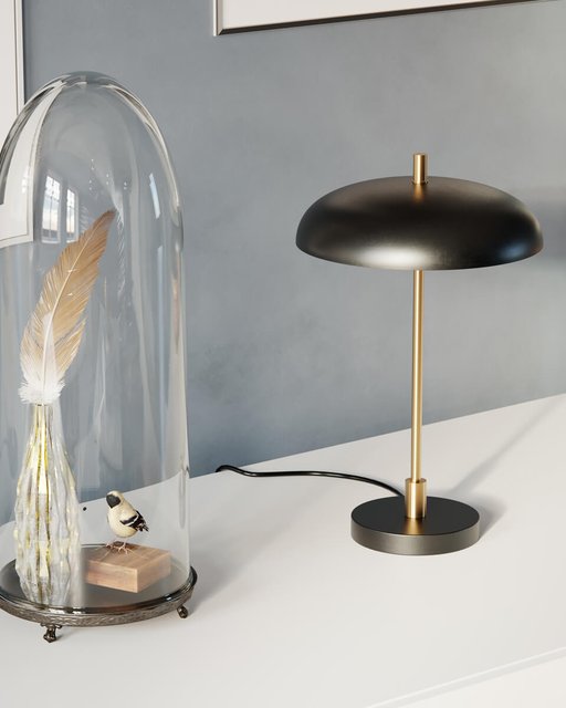 Shelby bordlampe 45cm sort 3
