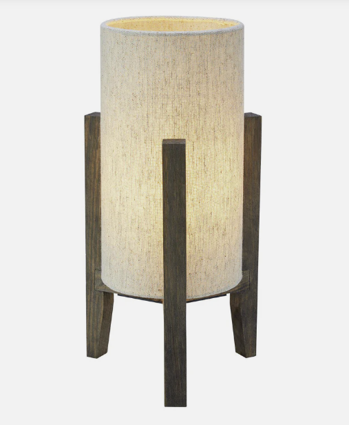 Eruca bordlampe 34cm brun, bilde 2 av 2