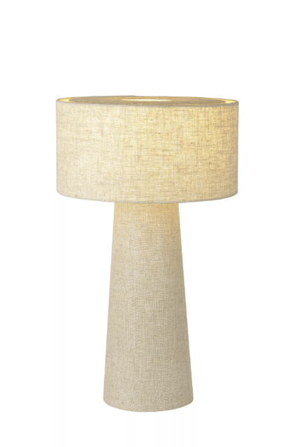 Leeroy bordlampe 30cm beige, bilde 4 av 6