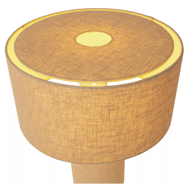 Leeroy bordlampe 42cm beige 4